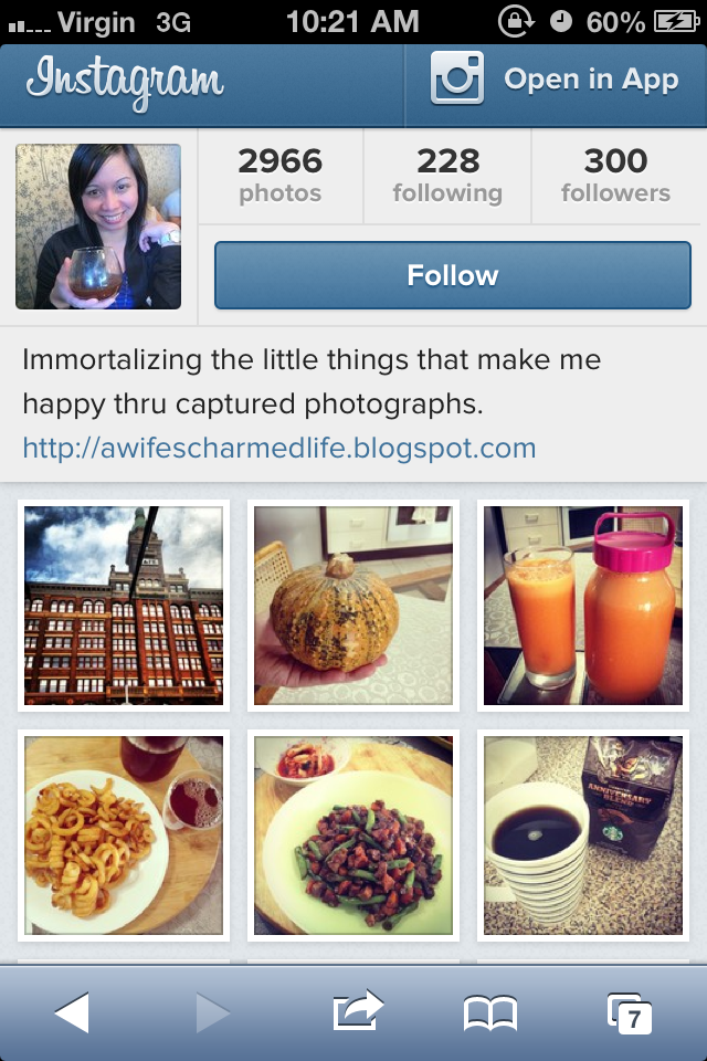 A Wife's Charmed Life: Instagram Profiles On The Web Use free instagram templates to make your instagram content easier.