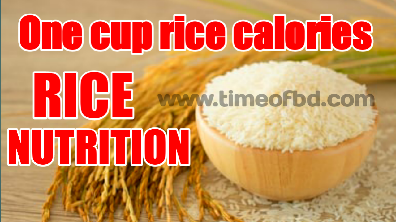 Calories In A Cup Of Rice 1 Cup White Rice Calories One Cup Rice Calories