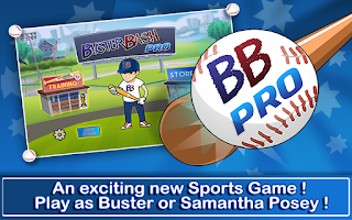 Screenshots of the Buster Bash Pro for Android tablet, phone.