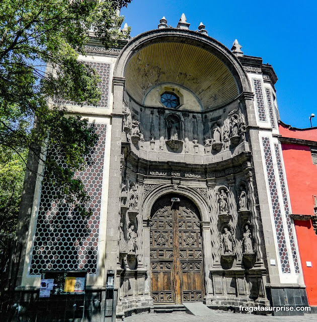 Igreja de Santa Veracruz na Cidade do México