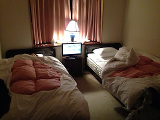 onsen hot spring hotel room