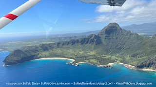 Kauai - seen from small plane ride