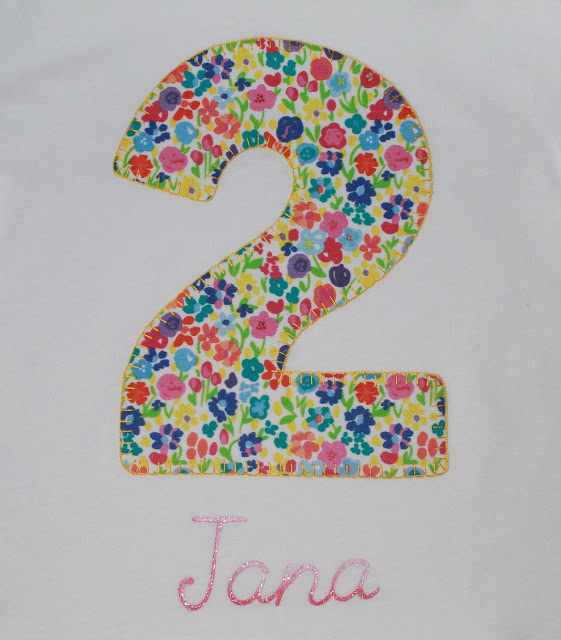 camiseta de cumpleaños 2 años