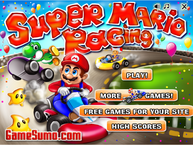 لعبة سباق سوبر ماريو واو كم هي رائعة هيا بنا لنلعب مغامرة جديدة مع Super Mario Racing