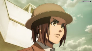 進撃の巨人アニメ 87話 サシャ・ブラウス Sasha Braus CV. 小林ゆう | Attack on Titan Season 4 Episode 87