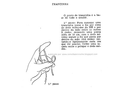 COMO FAZER CORRENTINHAS DE CROCHE PASSO A PASSO