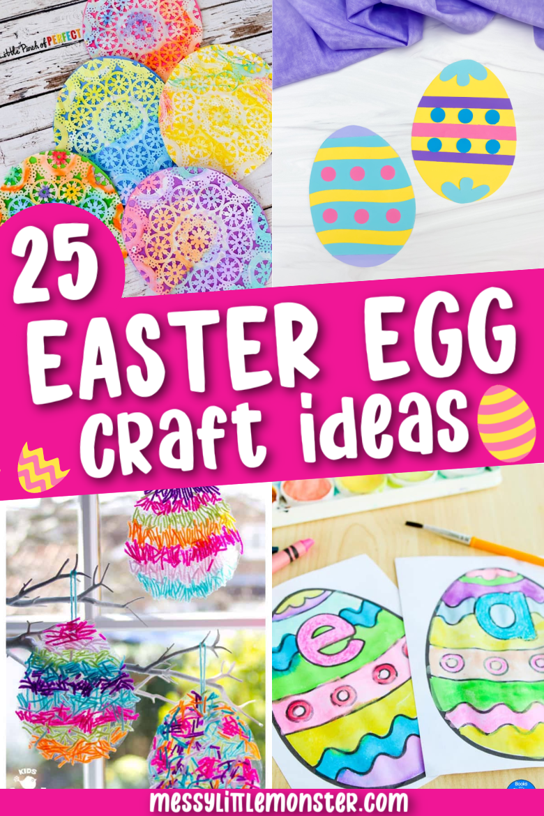 Easter Eggs Suncatcher Kit Set of 2 Spring Crafts Kids 