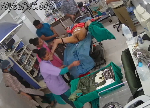Women caught on spy cam in the maternity hospital (Indian maternity hospital 17-18)