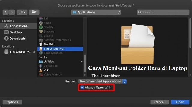 Cara Membuat Folder Baru di Laptop