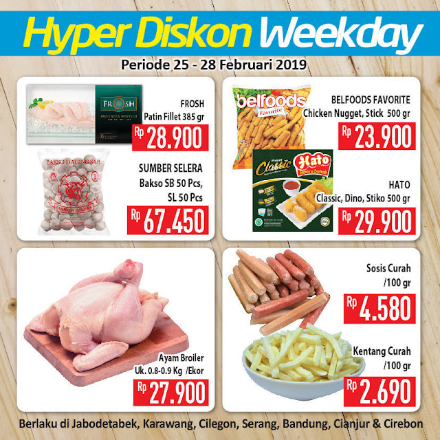 #Hypermart - #Promo #Katalog Weekly Periode 25 - 28 Februari 2019