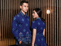 Model Baju Batik Couple Kombinasi Terbaru 2019