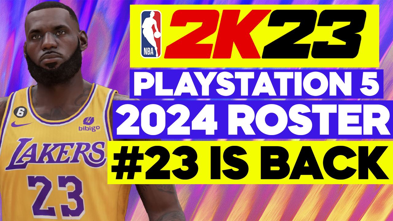 NBA 2K23 PS5 Next-Gen 2024 Roster