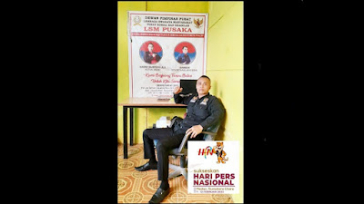 DPP LSM PUSAKA Ucapkan Selamat Hari Pers Nasional (HPN) Tahun 2023 di Sumatera Utara ( Sumut )
