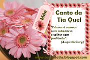 Canto da Tia Quel (molduras rosa pink morango )