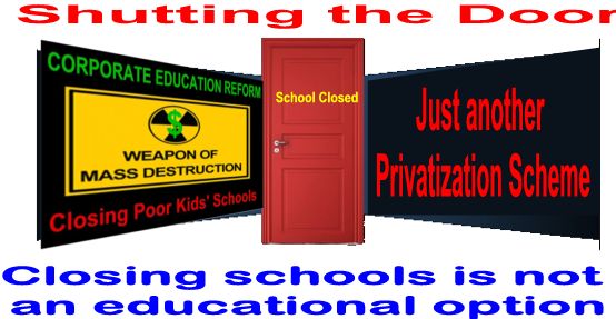 Image result for big education ape Closing schools