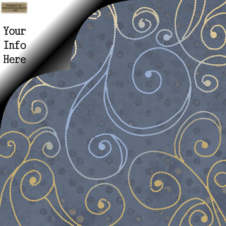 Custom Twitter Background on Twitter Backgrounds   Custom  Blue Curl Page Twitter Background