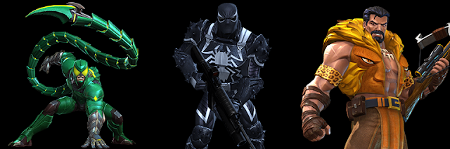 MCOC Agent Venom, Scorpion and Kraven Synergy Team