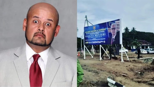 Harith Iskander Persoalkan ‘Billboard’ Gambar PM Di Yan Kedah. Memang Masuk Akal!