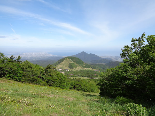 大山国際スキー場からの眺め