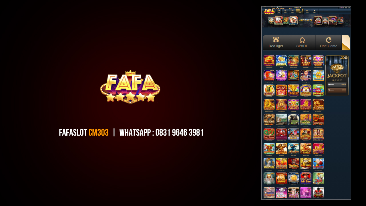 Bocoran Slot Online FafaSlot CM303 Tingkat Kemenangan Tertinggi