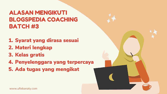 alasan mengikuti blogspedia coaching