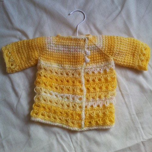 Baby In Bloom Sweater - Free Pattern 