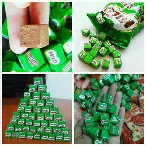 JOM BUAT MILO CUBE HOMEMADE