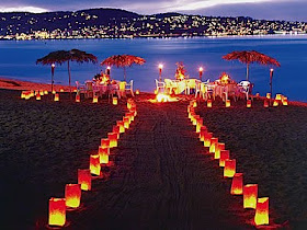 Romantic Beach Wedding Decorations 2011