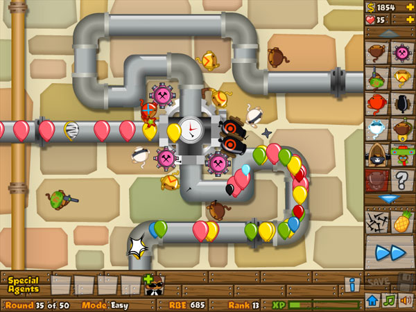 bloons tower defense 5  hacked