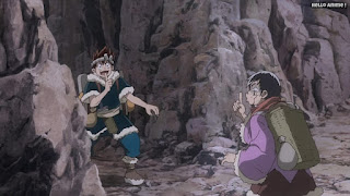 ドクターストーンアニメ 2期2話 クロム あさぎりゲン マグマ | Dr. STONE Episode 26