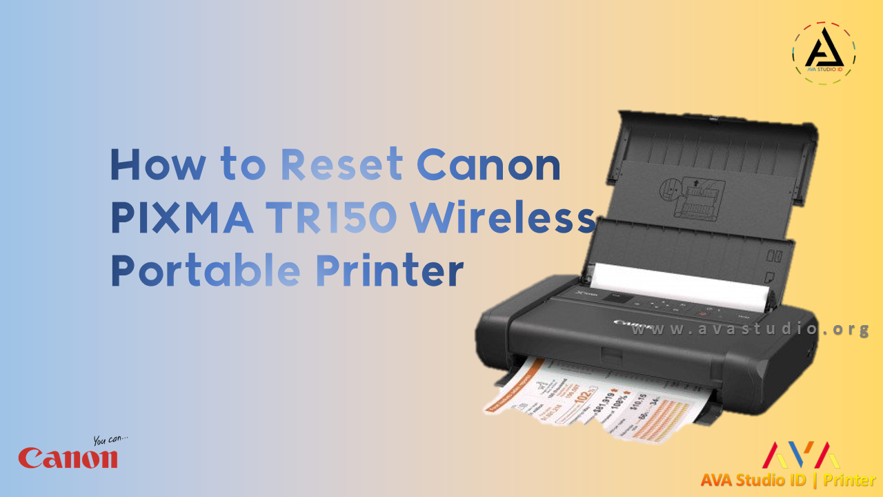 Canon PIXMA TR150 Wireless Portable Printer