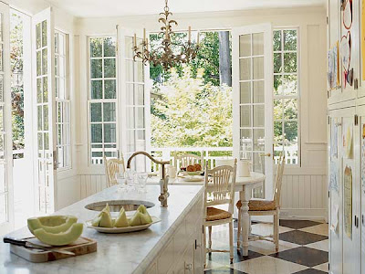 Kitchen Designs for French Doors