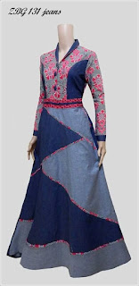 Model Baju Batik Gamis