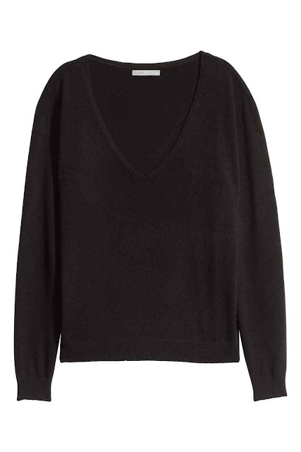 H&M V Neck Cashmere Jumper