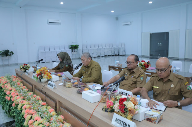 Plh Sekdakab Asahan Buka Rakorpem Bulan Juli Tahun 2024
