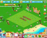 green farm facebook game farm screen