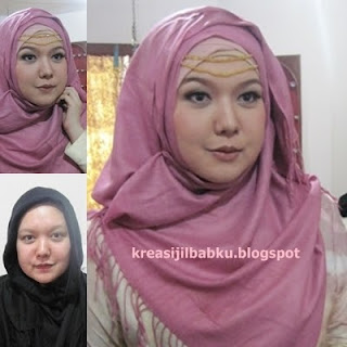 jilbab cantik,make up lamaran