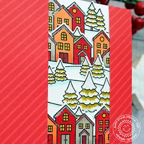 Sunny Studio Stamps: Scenic Route Very Merry Winter Themed Holiday Card by Vanessa Menhorn