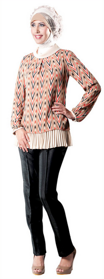 32 Contoh Model Baju Batik Muslim untuk Remaja Terbaru 