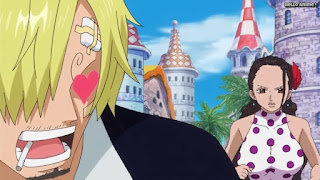 ワンピースアニメ ドレスローザ編 643話 サンジ ヴァイオレット | ONE PIECE Episode 643