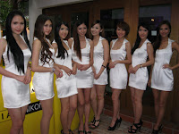 Models at Nikon's event