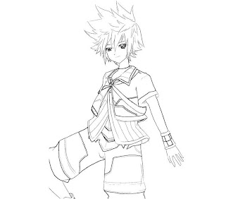 #9 Ventus Coloring Page