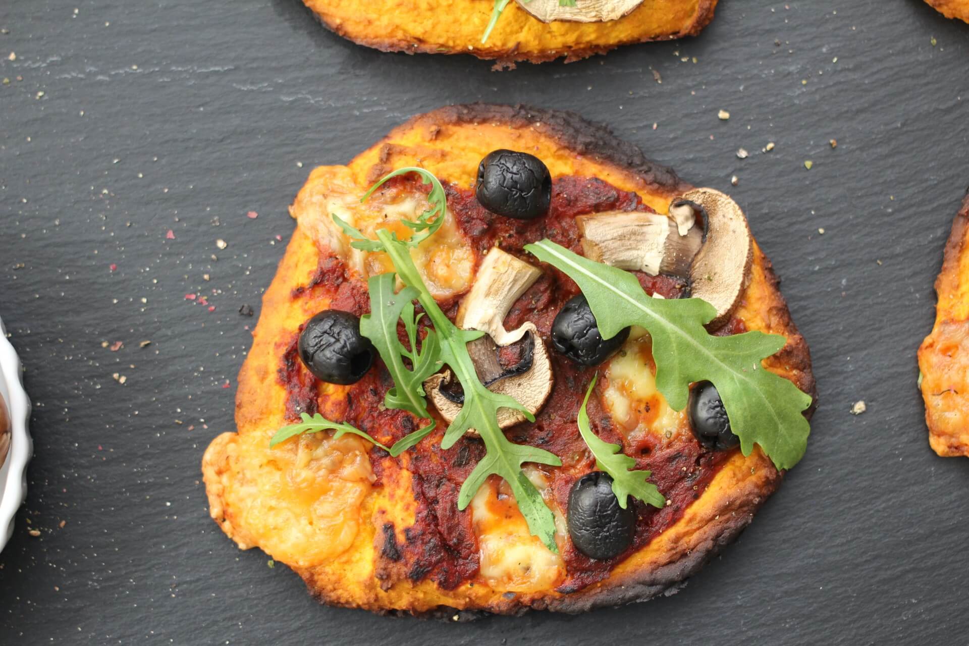 Süßkartoffelpizza