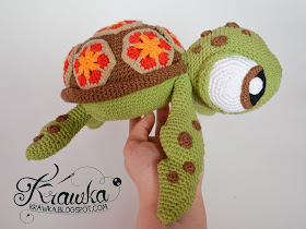 Krawka: Squirt sea turtle from Finding Nemo - crochet pattern by Krawka