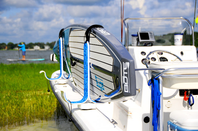 center console sup boat rack