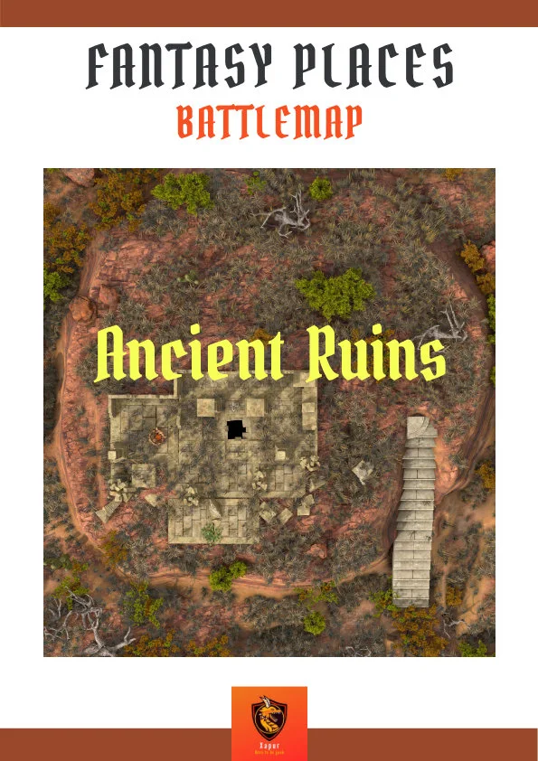 Battlemap: Ancient Ruins