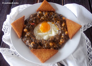 Espinacas guisadas con garbanzos