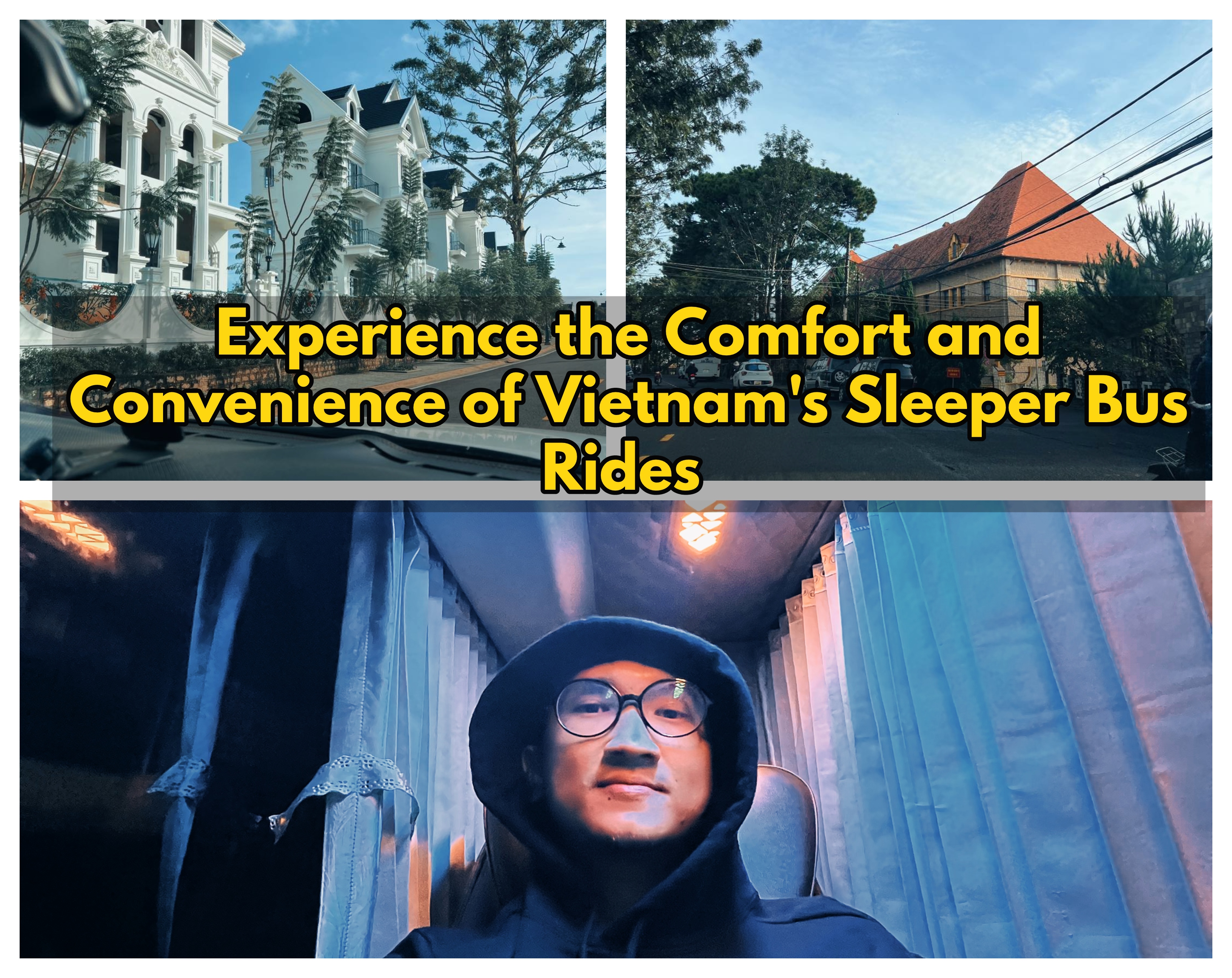 Experience the Comfort and Convenience of Vietnam's Sleeper Bus Rides 