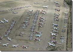 Airplane lot