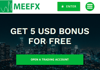 MeeFX $5 Forex No Deposit Bonus